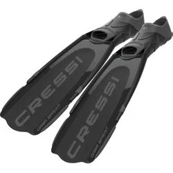 Cressi - Apnoe Flosse Gara modular sprint - Farbe: Black - Größe: 36/37