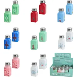 Salz-/Gewürzstreuer-Set XMAS (BHT 4x9x4 cm) - BHT 4x9x4 cm