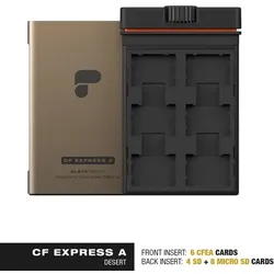 POLAR PRO Slate CFEA Edition II Speicherkartenetui - Desert