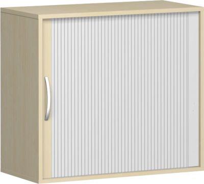Querrollladenschrank PALENQUE, 2 OH, B 800 x T 400 x H 752 mm, Ahorn