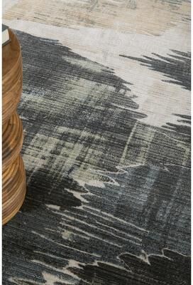 Grand Bazaar Boswell Machine Made Abstract Modern Area Rug
