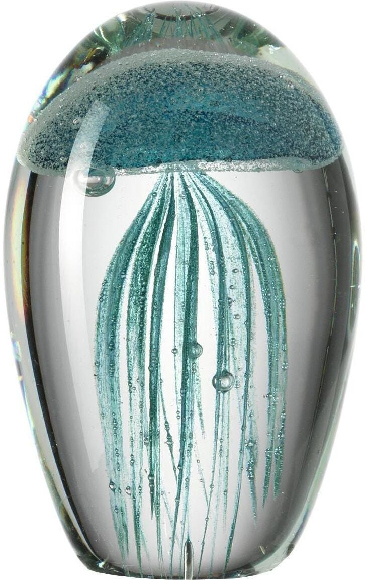 Dekofigur LEONARDO "Deko Oceano Qualle", transparent, Glas, Dekofiguren, Dekofigur transparent Einheitsgröße