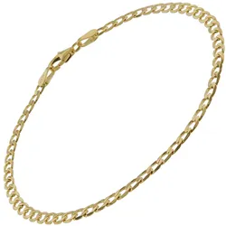 trendor 75652 Panzer-Armband für Damen Gold 333 (8 Karat) 19 cm