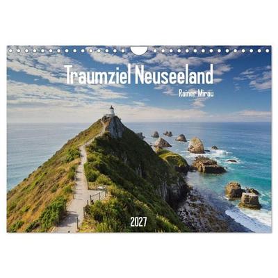 Traumziel Neuseeland 2027 (Wandkalender 2027 DIN A4 quer), CALVENDO Monatskalender