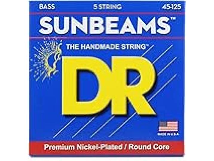DR String NMR5-45 Sunbeam Jeu de cordes pour guitare basse
