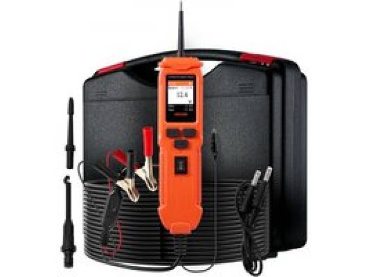 VEVOR Testeur de Circuit Automobile 8-35 V DC, Testeur de Continuité avec Écran Couleur TFT et Éclairage, Sonde avec Câble 6 m, pour Tests de Tension, Fréquence, Rapport Cyclique, Résistance et Diode