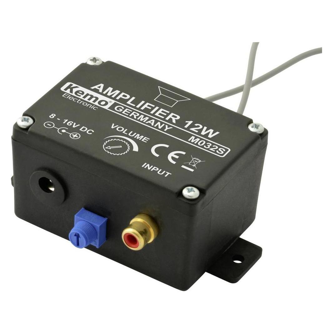 Kemo Mono Verstärker sal 12 W Plug & Play (M032S)