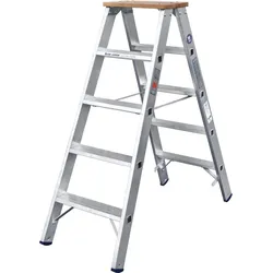ILLER-LEITER Stufenstehleiter beidseit. 51705