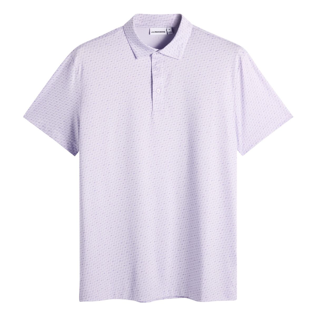 J.Lindeberg Tod Print Polo bias bridge micro heather pais (Q304) L GMJT15427-Q304-L