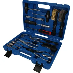 BRILLIANT TOOLS Universal-Bremstrommel und Bremsscheiben-Werkzeug-Satz 15tlg. - BT701250
