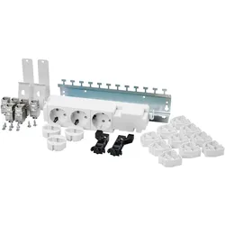 f-tronic 7110496 Medienvert. Ausbaupaket 1, STECKD3K, GK45, KKL, PATCH12, 6x RJ45 MVAP1