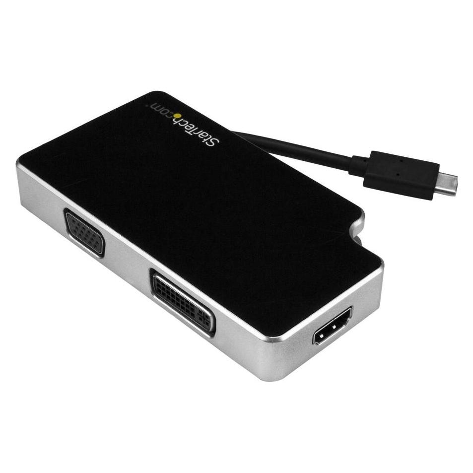 StarTech Graphic Adapter USB-C auf VGA, DVI, HDMI (DVI, HDMI, VGA) (CDPVGDVHDB)