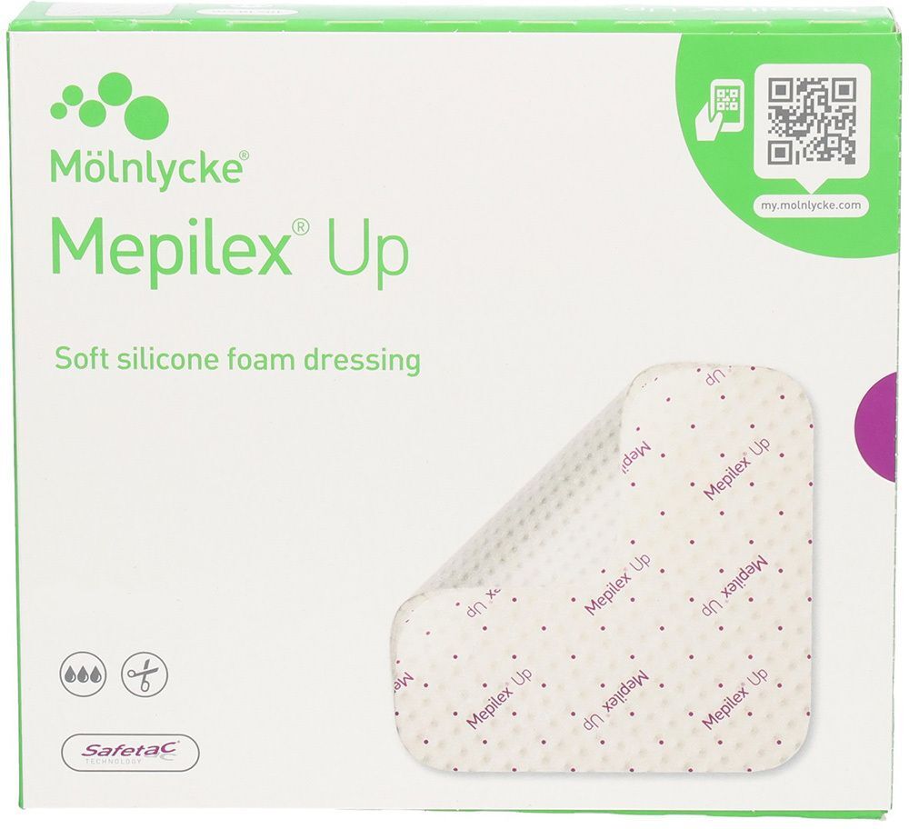 Mepilex Up 10x20 cm Schaumverband 5 St Verband