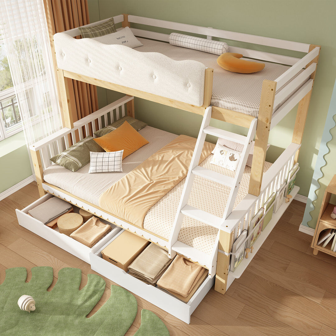 Brambly Cottage Double (4'6) Bunk Bed White