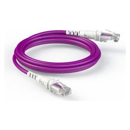 PatchSee THEPATCHCORD Cat6A RJ45 Patch cable U/UTP violet - 4m (CAT6a, 4 m) (TPC-VR-U/13)
