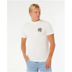 Rip Curl, Herren, Sportshirt, Herren Wettie Passage Icon Tee Weiss (XXL), Weiss