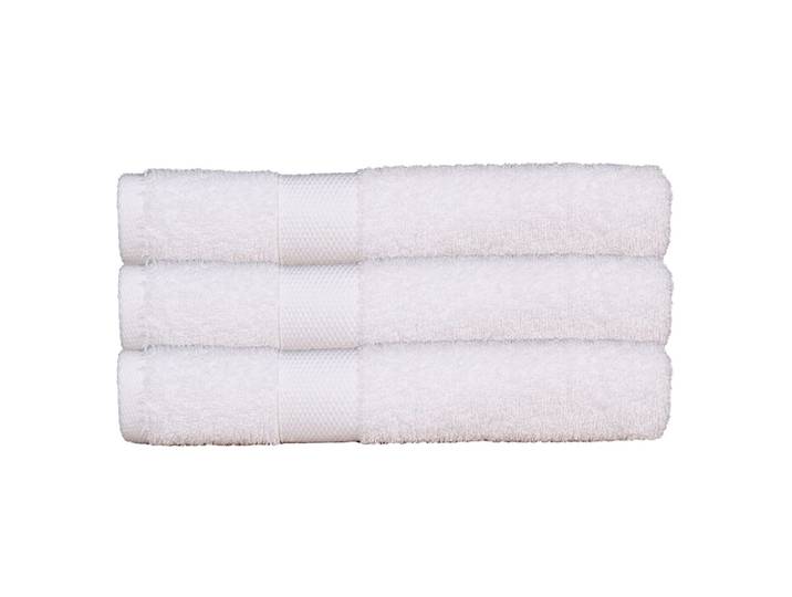 Lot de 3 maxi draps de bain 100x150 cm 500 gr/m2 100%coton