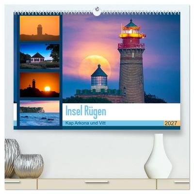 Insel Rügen - Kap Arkona und Vitt (hochwertiger Premium Wandkalender 2027 DIN A2 quer), Kunstdruck in Hochglanz
