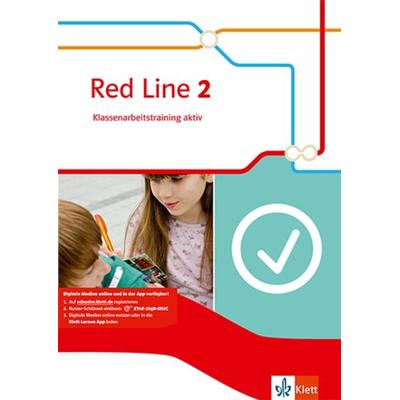 Red Line 2. Klassenarbeitstraining aktiv mit Mediensammlung. Ausgabe 2014, Set von , Klett Schulbuchverlag, 978-3-12-547792-6