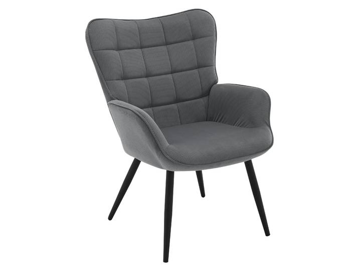WOLTU fauteuil à oreilles moderne Relax Vintage salon rembourré lecture TV loisirs canapé chaise pour salon décor à la maison
