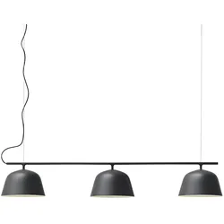 Muuto Ambit Rail Pendelleuchte, schwarz