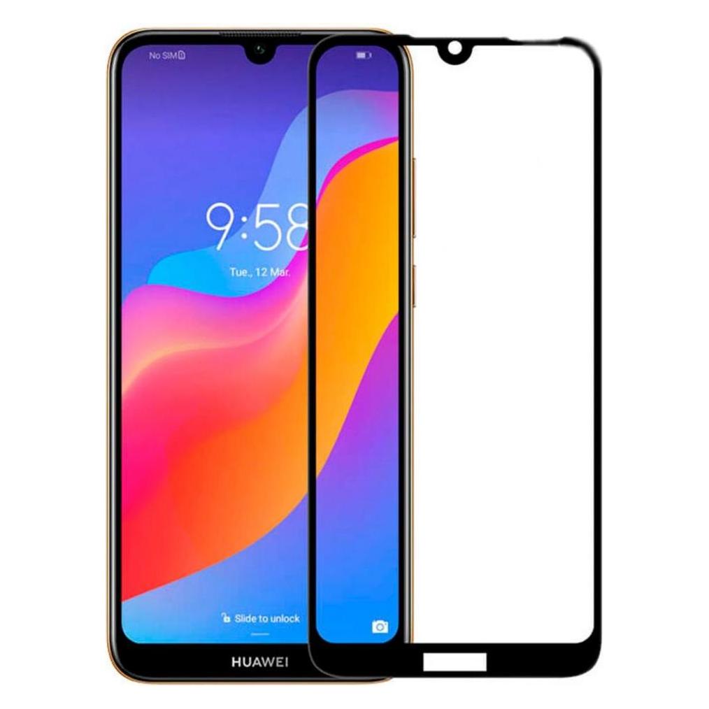Evelatus Y7 2019 / Y7 Pro 2019 2.5D Black Frame (Edge Glue) (Huawei Y7 (2019), Huawei Y7 Pro (2019)) (EVEHY7PRO19FC)