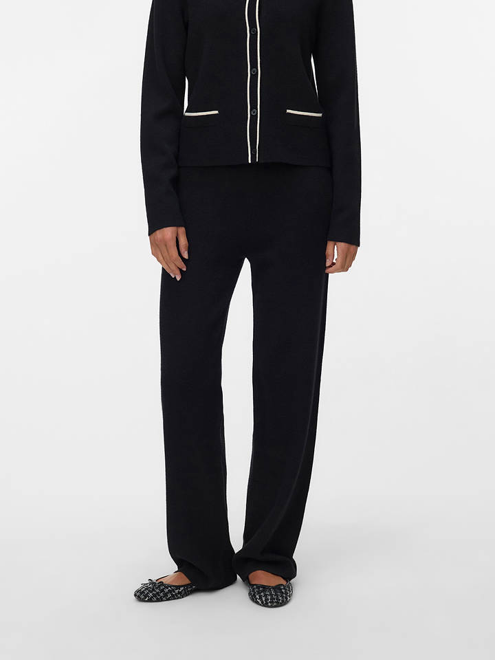 Vero Moda Hose in Schwarz - L