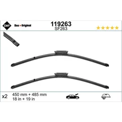 Scheibenwischer SWF 119263 für Mini Roadster Clubman