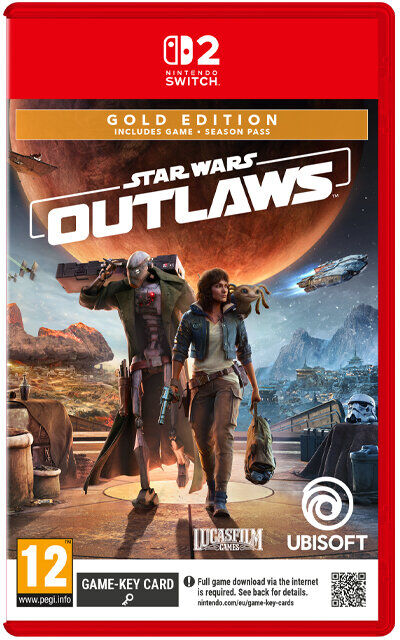UBISOFT JOGO SWITCH 2 STAR WARS OUTLAWS GOLD