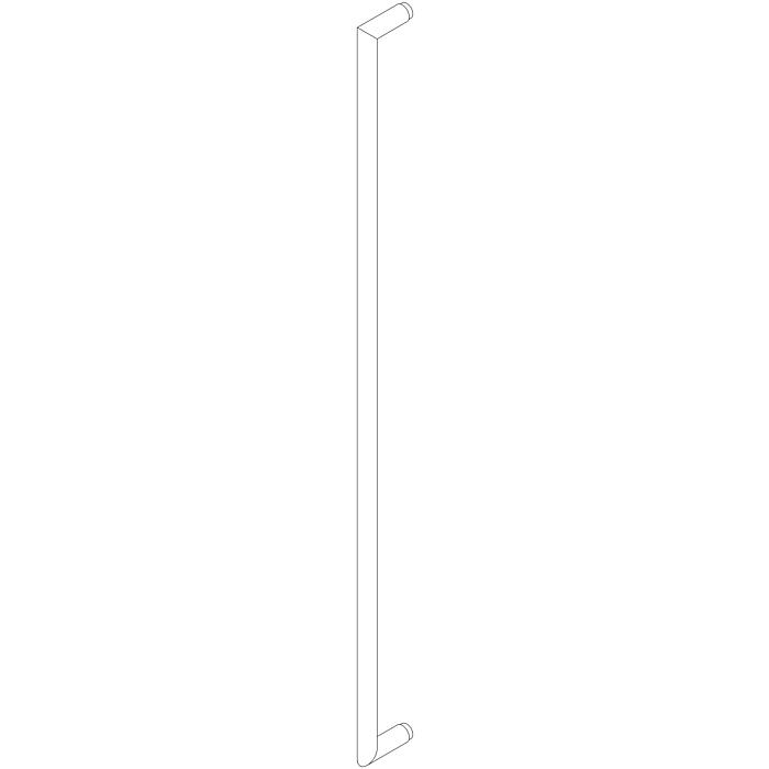 Dornbracht Rohr mit Aufnahmen Duschg 05282259001-06 platin matt