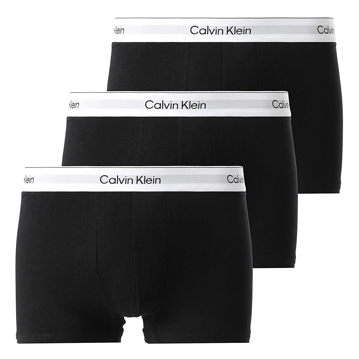 Calvin Klein Onderbroeken 3-Pack Icon Stretch Boxers Zwart