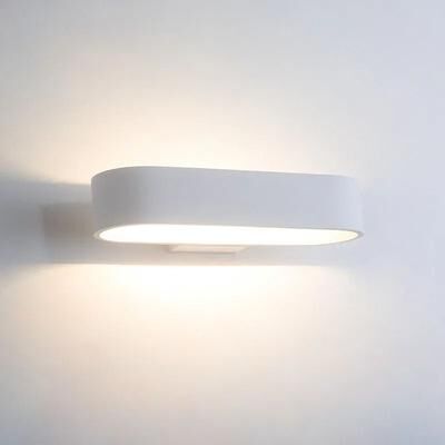 Uplift Picks LumaEdge Modern Aluminum LED Wall Lamp white warm White (2700 3500k)