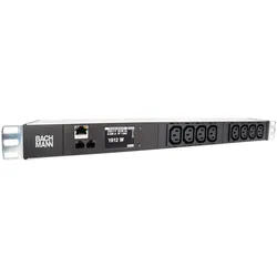 EFB 691791.2 19” 1HE PDU BN2000 Monitored 8 x C13 6917912