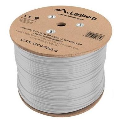 Lanberg LCS7L-11CU-0305-S Netzwerkkabel Weiss 305 mCat.7 Rohkabel S/FTP (S-STP) (S/FTP, CAT7, 305 m) (LCS7L-11CU-0305-S)