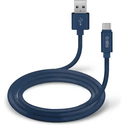 SBS Lade- und Datenübertragungskabel Typ C Kollektion Polo (1 m, USB 2.0), USB Kabel