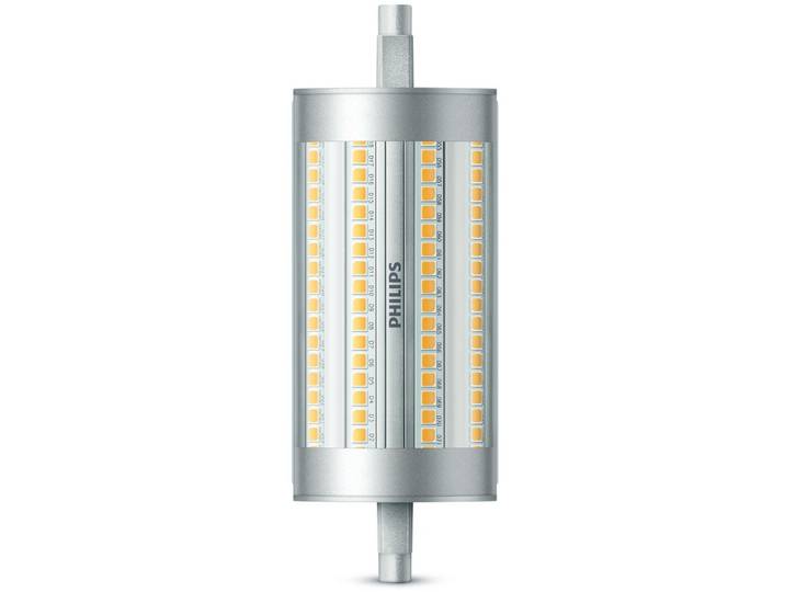 Leuchtmittel Philips Glas R7s 17.5 W - Farbe: Silber - LED - Lichtfarbe: Warmweiss - Leuchtmittel- LED Leuchtmittel
