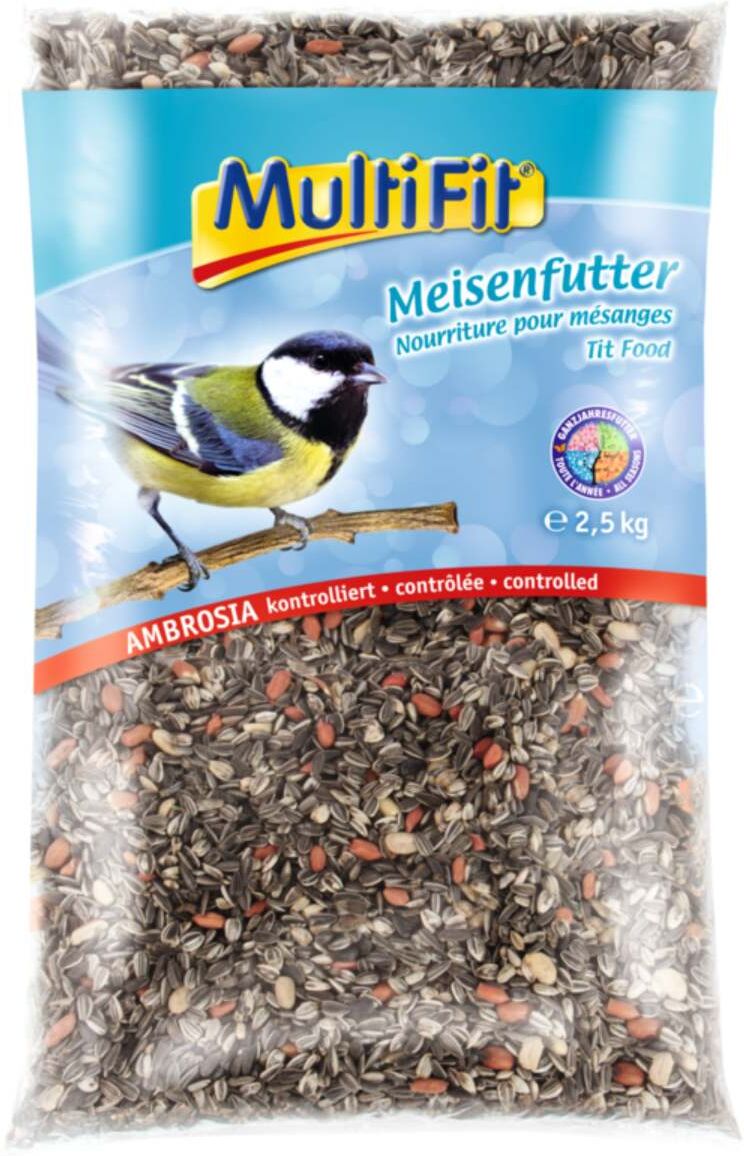 MultiFit Alimento Semi di Girasole per Cinciallegre 2.5KG