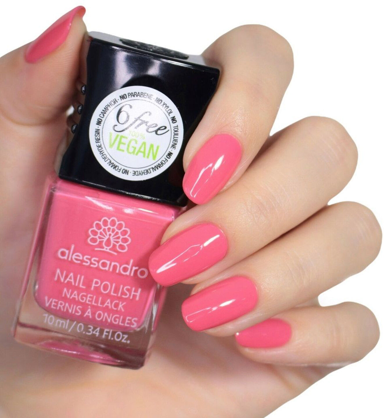 ALESSANDRO Nail Polish No.42 Neon Pink 5ml