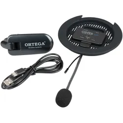 Ortega OSWS100 Wireless Soundhole Pickup System Acoutic Guitar 100 mm Ø - Pickup Akustikgitarre