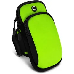ONEFLOW Handy Sportarmband Samsung Galaxy S20 5G – Smartphone Armtasche aus Neopren für Sport und Fitness – Force Case