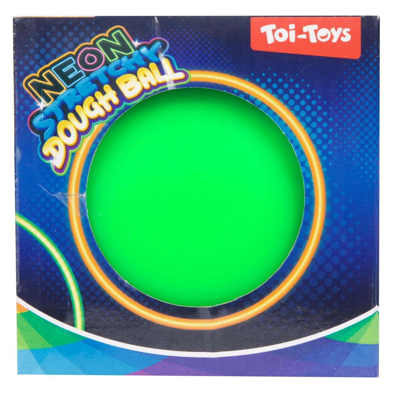Toi-Toys Lustiger Knetball Neon, 10cm (35926Z)