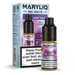 Maryliq Blueberry Sour Raspberry NicSalt Liquid 10ml / 20mg