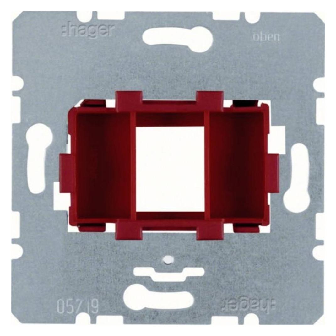 Hager TRAGPLATTE ROTER AUFNAHME 1-FA (WDF4611R) (WDF4611R)