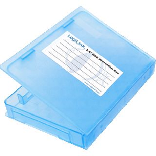LogiLink Schutz-Box Hülle für 2,5" Festplatten (UA0131)