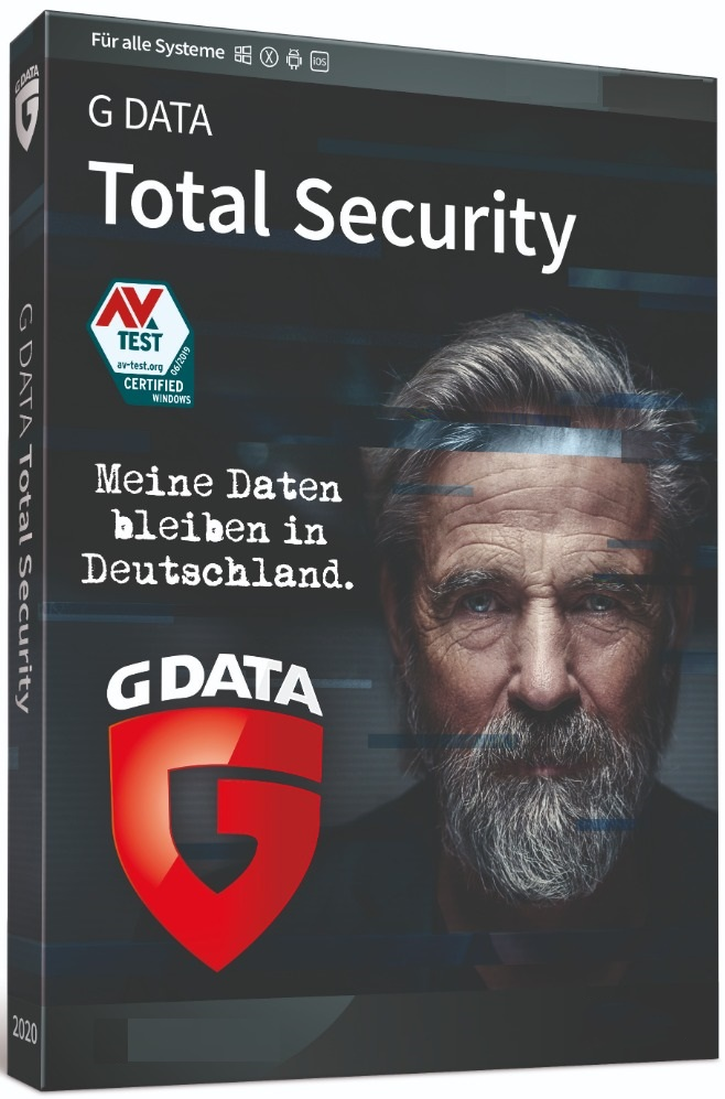G Data Total Security 1 Gerät 2 Jahre C2003BOX12001GE