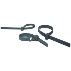 HELU 97635-100 W 300x7,6 Kabelbinder 300 mm 7.6 mm Schwarz Lösbar 100 St.
