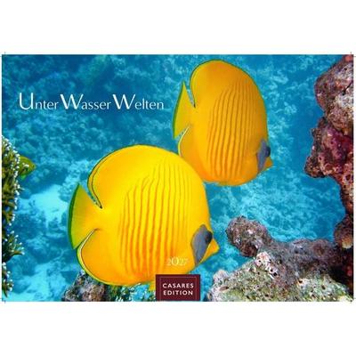 Unterwasserwelten Kalender 2027 – Wandkalender | Fotokalender Naturkalender 35x50cm Großformat – Atemberaubende Meereslandschaften & Korallenriffe.