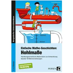 Einfache Mathe-Geschichten: Hohlmasse, Schulbücher von Claudia Rosenkranz