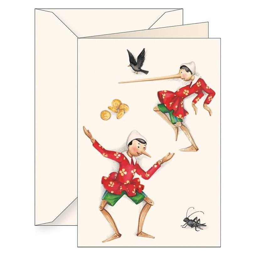 Tassotti Karte B6 + Umschlag 7532 Pinocchio (48985718)