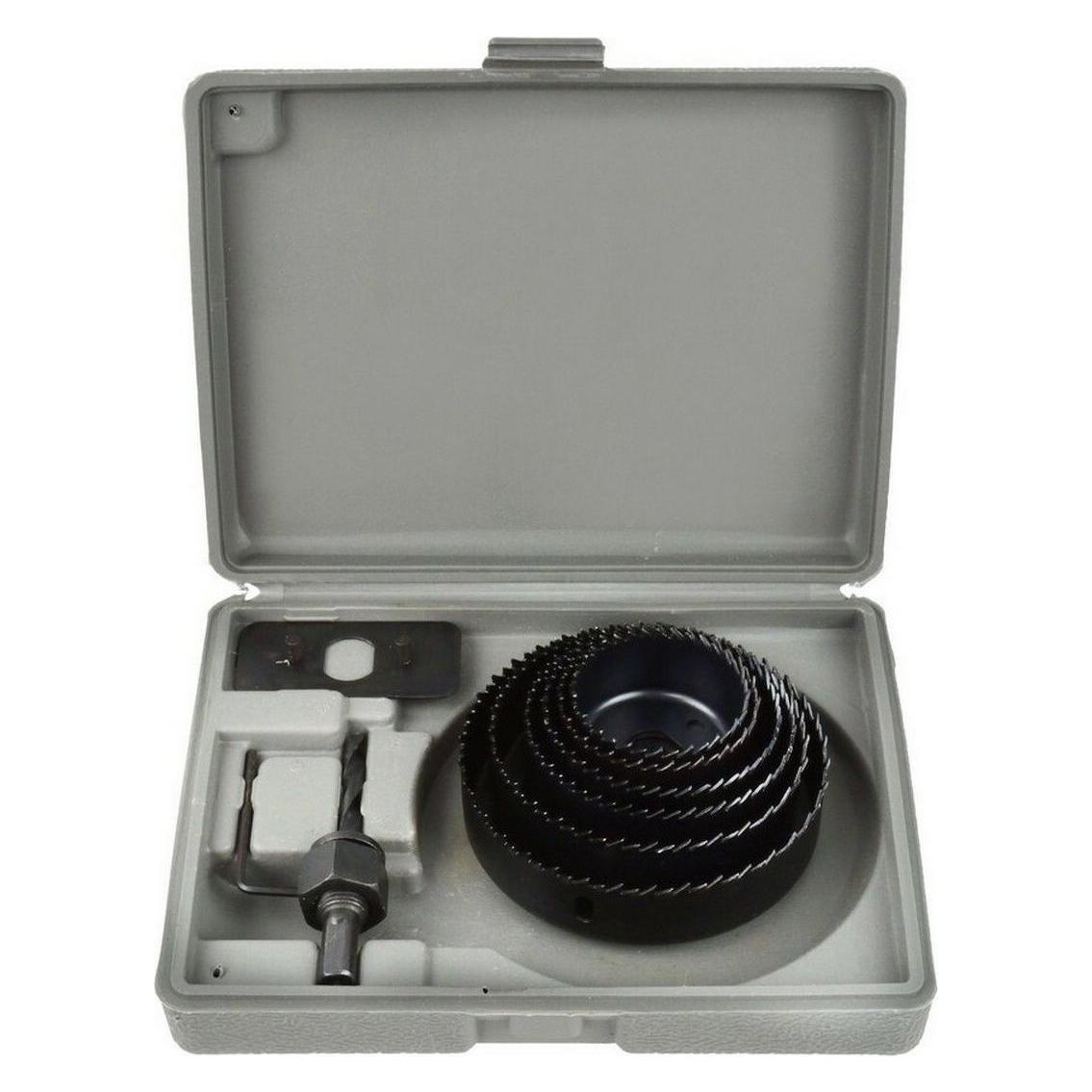 GEKO Kronensenker-Bohrer, 8-tlg. Satz, 51-102mm (G30002)